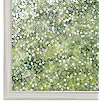 Rabbitgoo Ventana Película Estática Cling Film Privacidad Ventana Reutilizable Decorativo Película para Ventana…